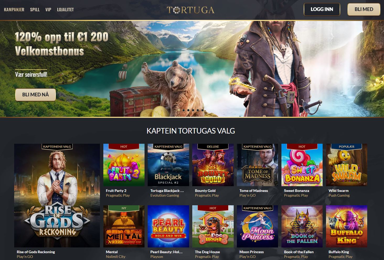 Tortuga Casino (Norge)
