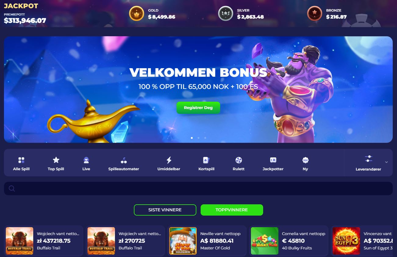 ZotaBet Casino Norge (2023)