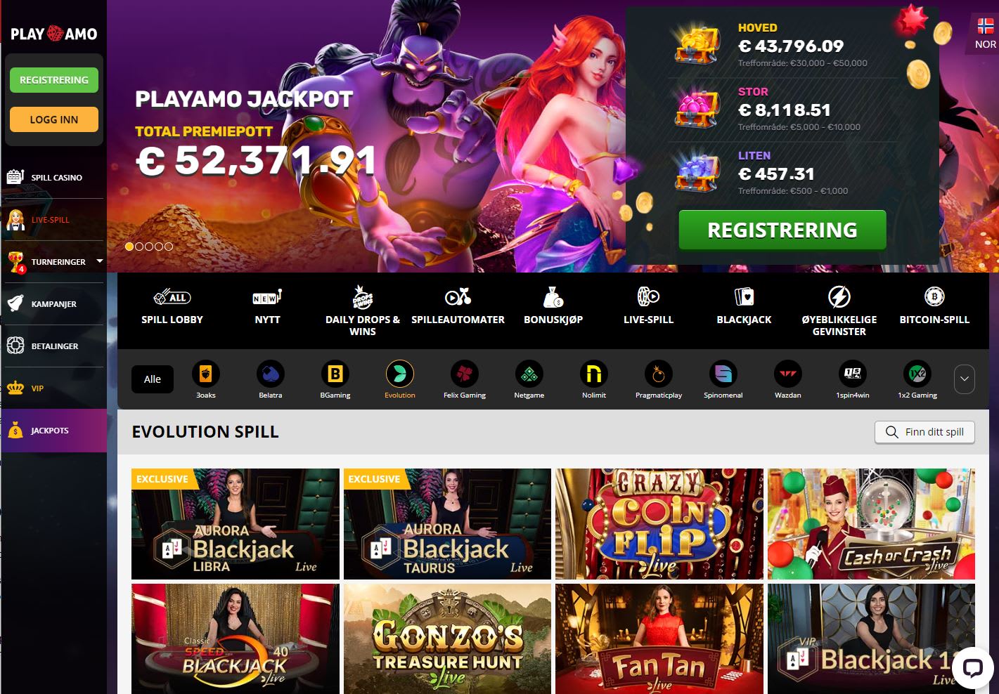 PlayAmo Casino (2023)