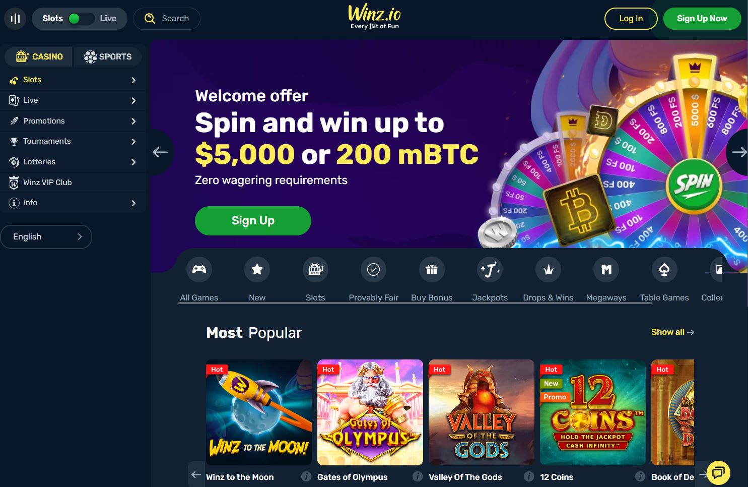 Winz Casino Norge (2023)