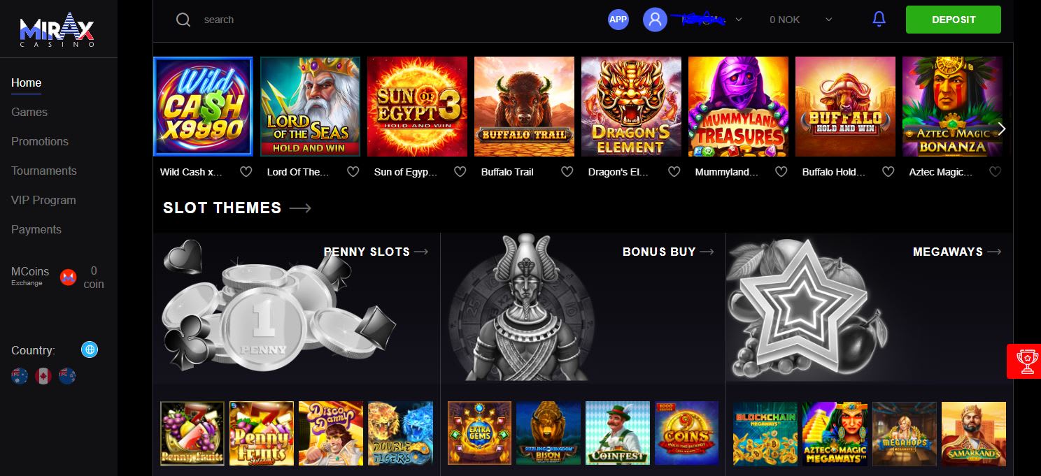 Mirax Casino Norge (2023)
