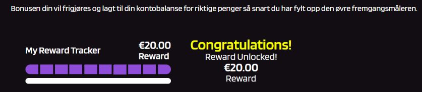 ProntoBet bonusmåler