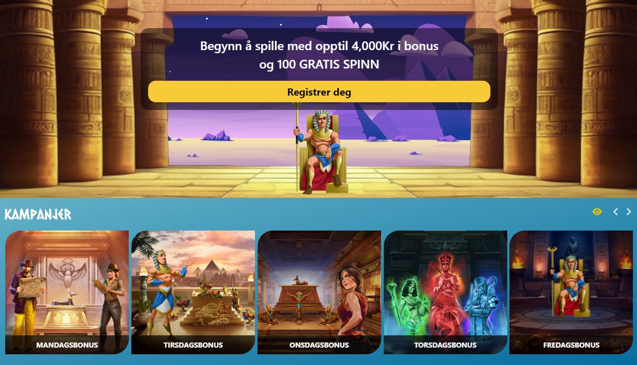 Amon Casino Norge (2023)