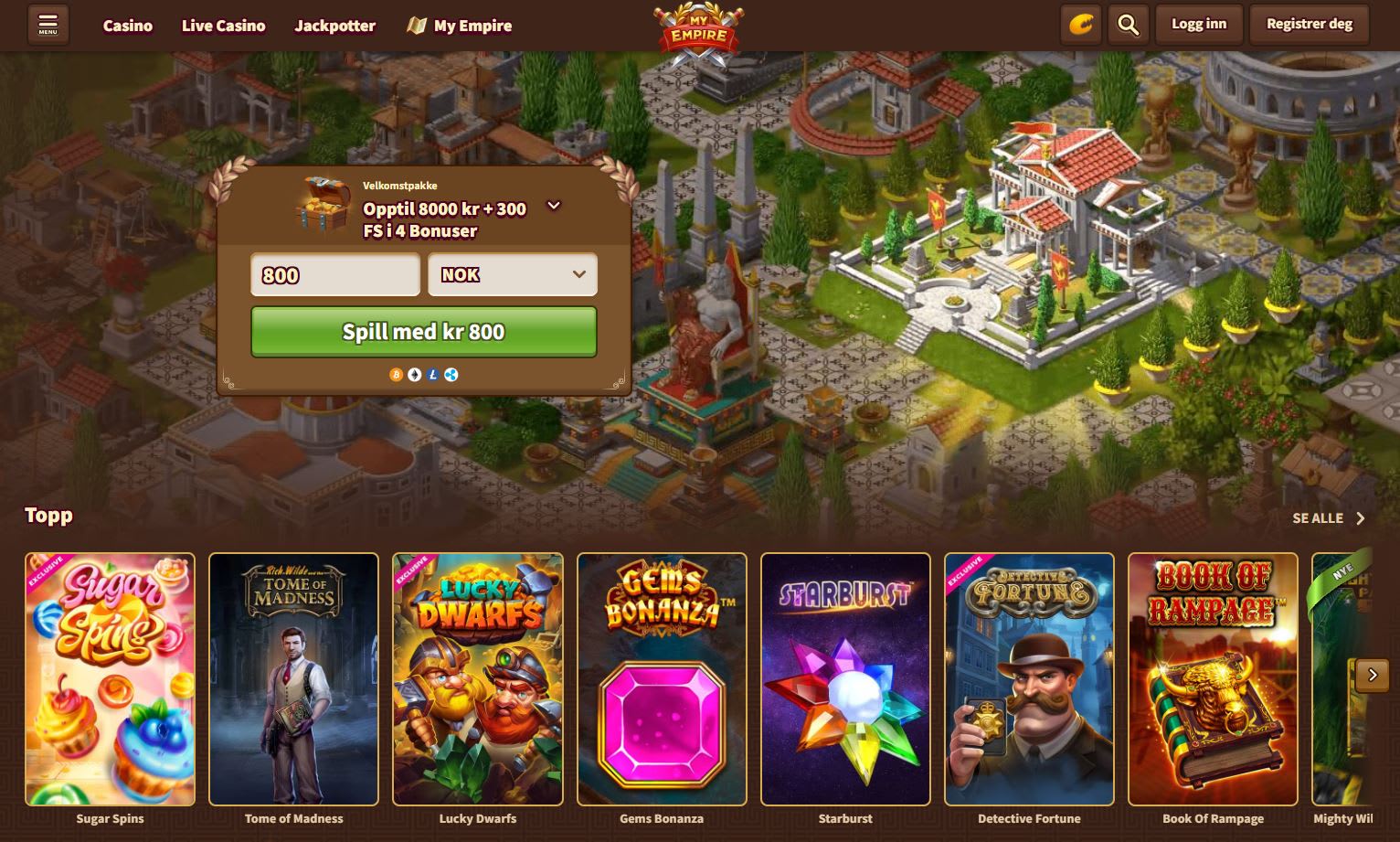 MyEmpire Casinospill