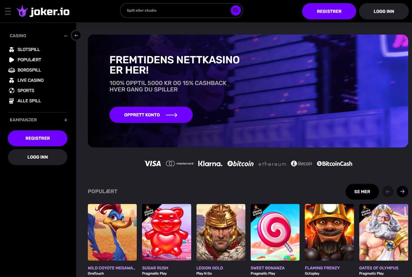 Joker.io Casino Norge (2023)