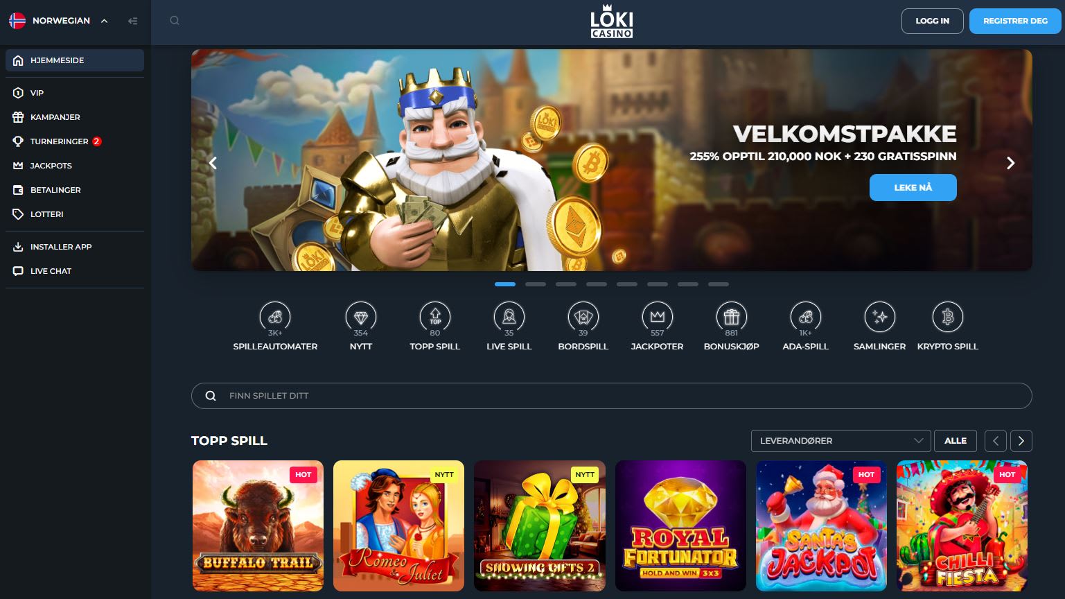 Loki Casino Norge (2024)