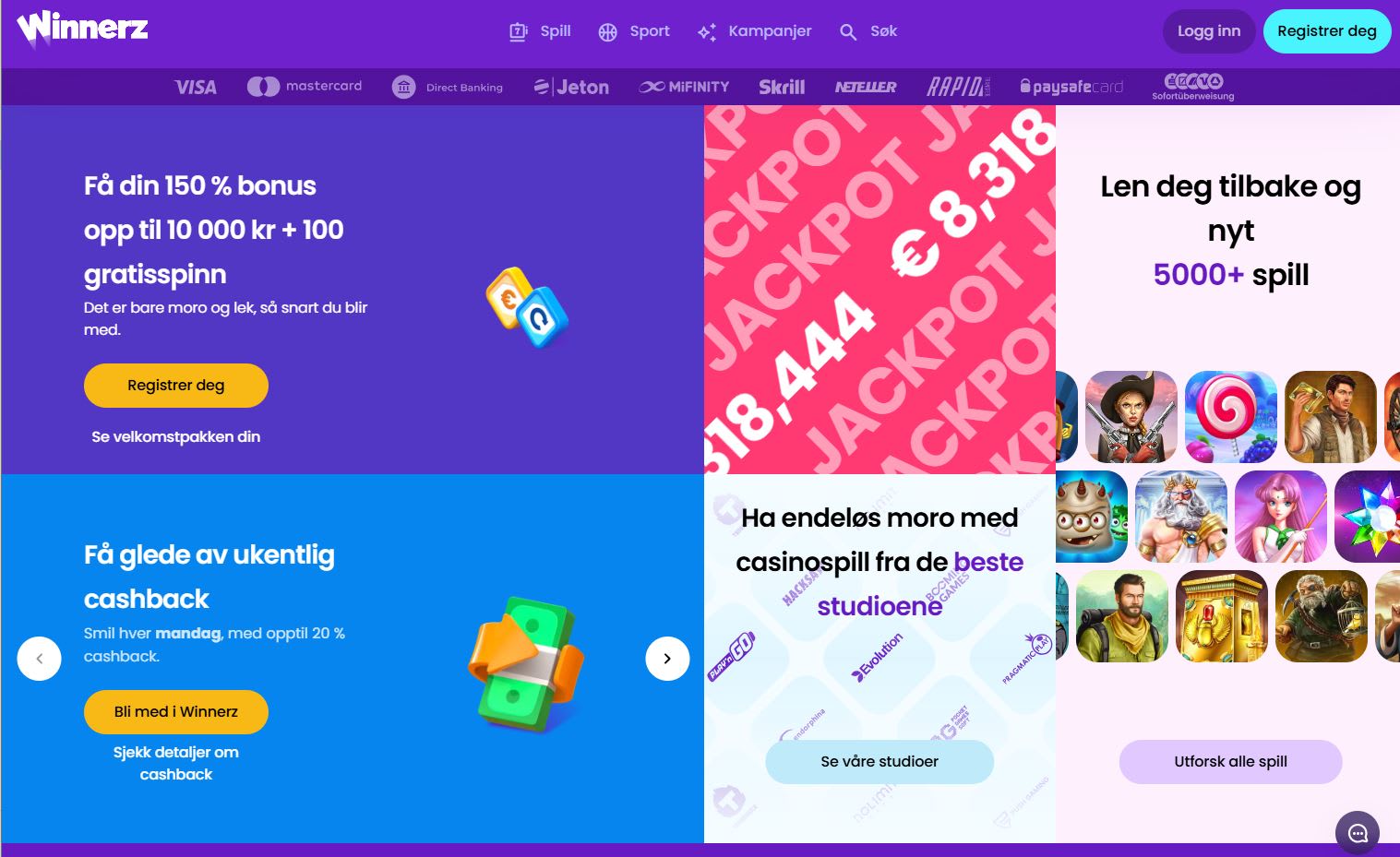 Winnerz Casino Norge 2025