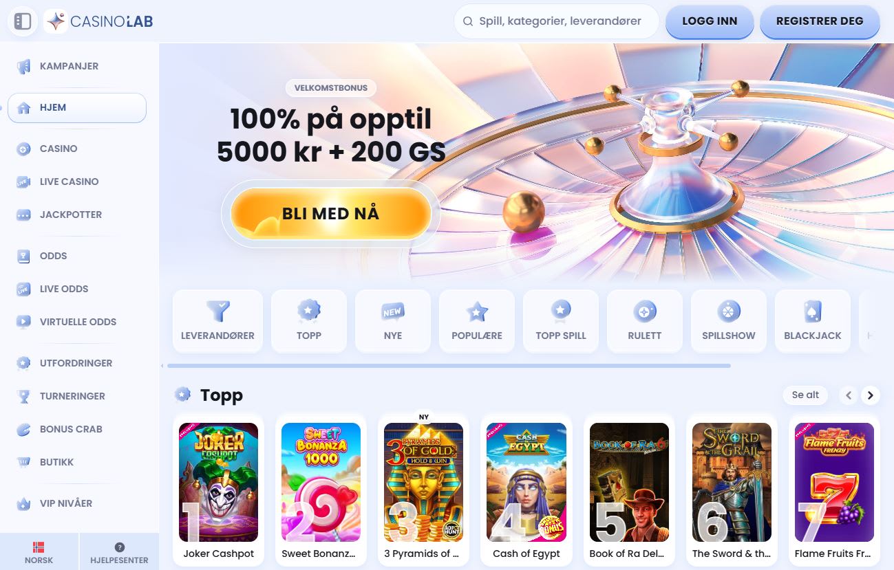 CasinoLab Norge 2025