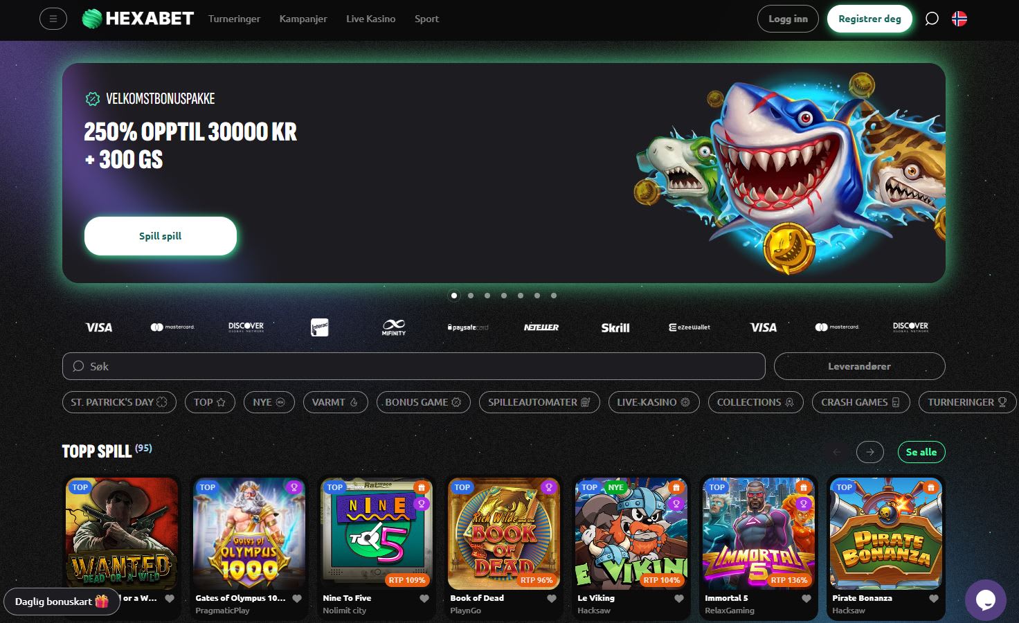 Hexabet Casino Norge 2025