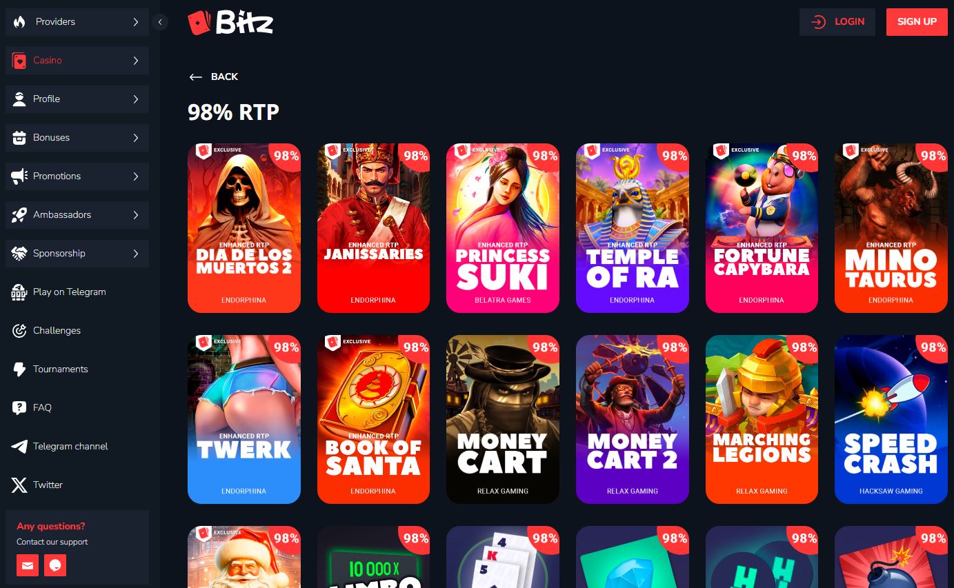 Bitz Casino Norge 2025