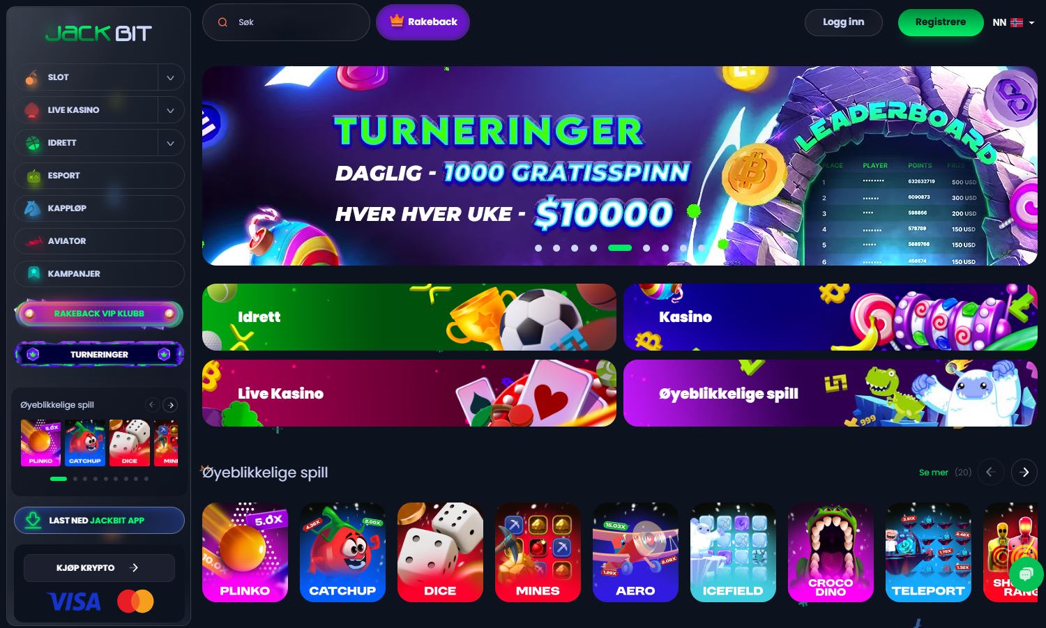 JackBit Casino Norge 2025