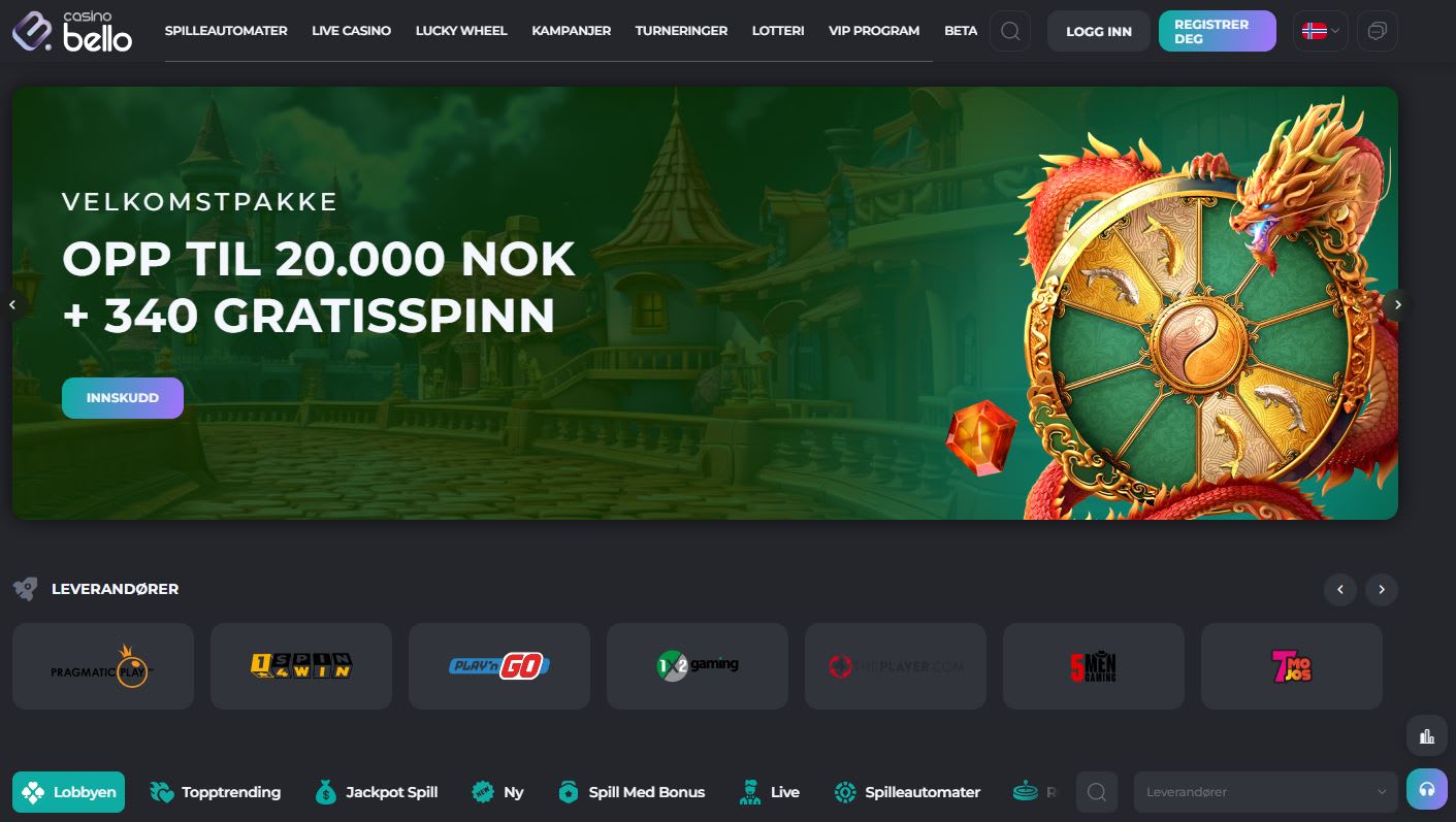 Casino Bello Norge 2025
