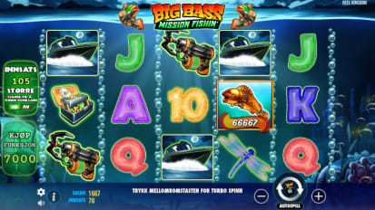 Om spilleautomaten Big Bass Mission Fishin’