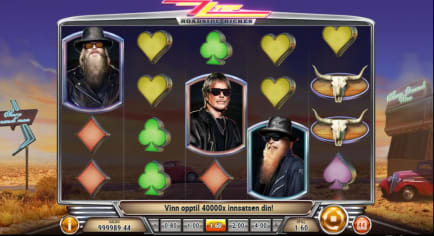 ZZ Top Veiskilt Rikdommer slot