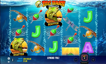 Big Bass Bonanza grunnspill